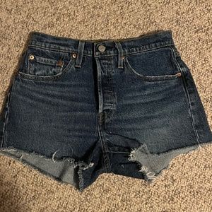 501 Levis Jean Shorts